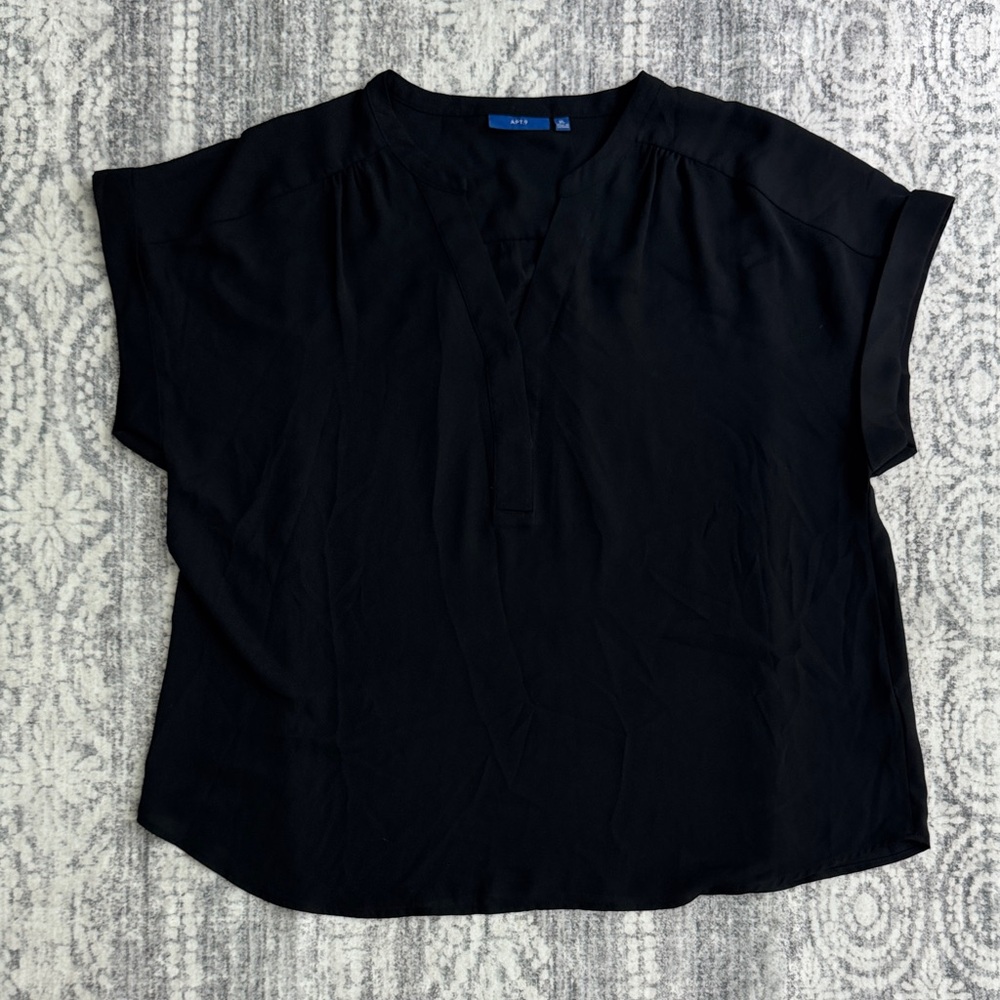 Apt. 9 Black Blouse
